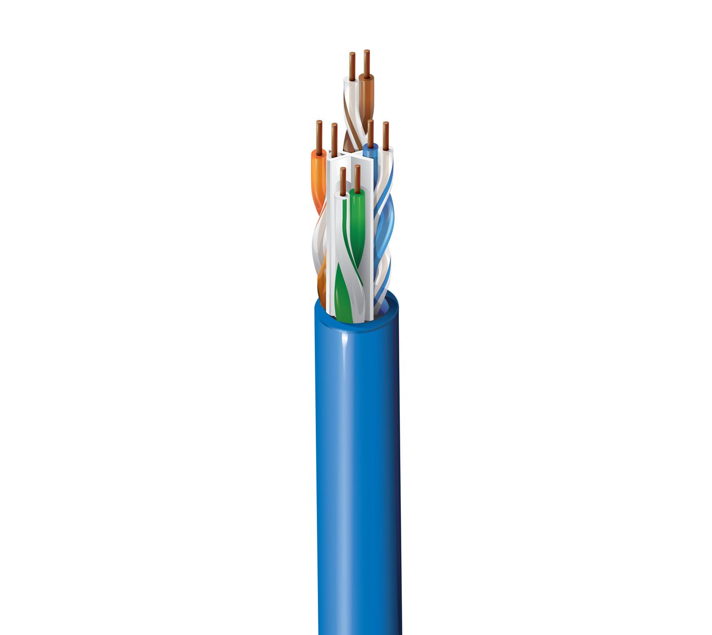 Category 6 Cable, 4 Pair, - 7965ENH.00A305