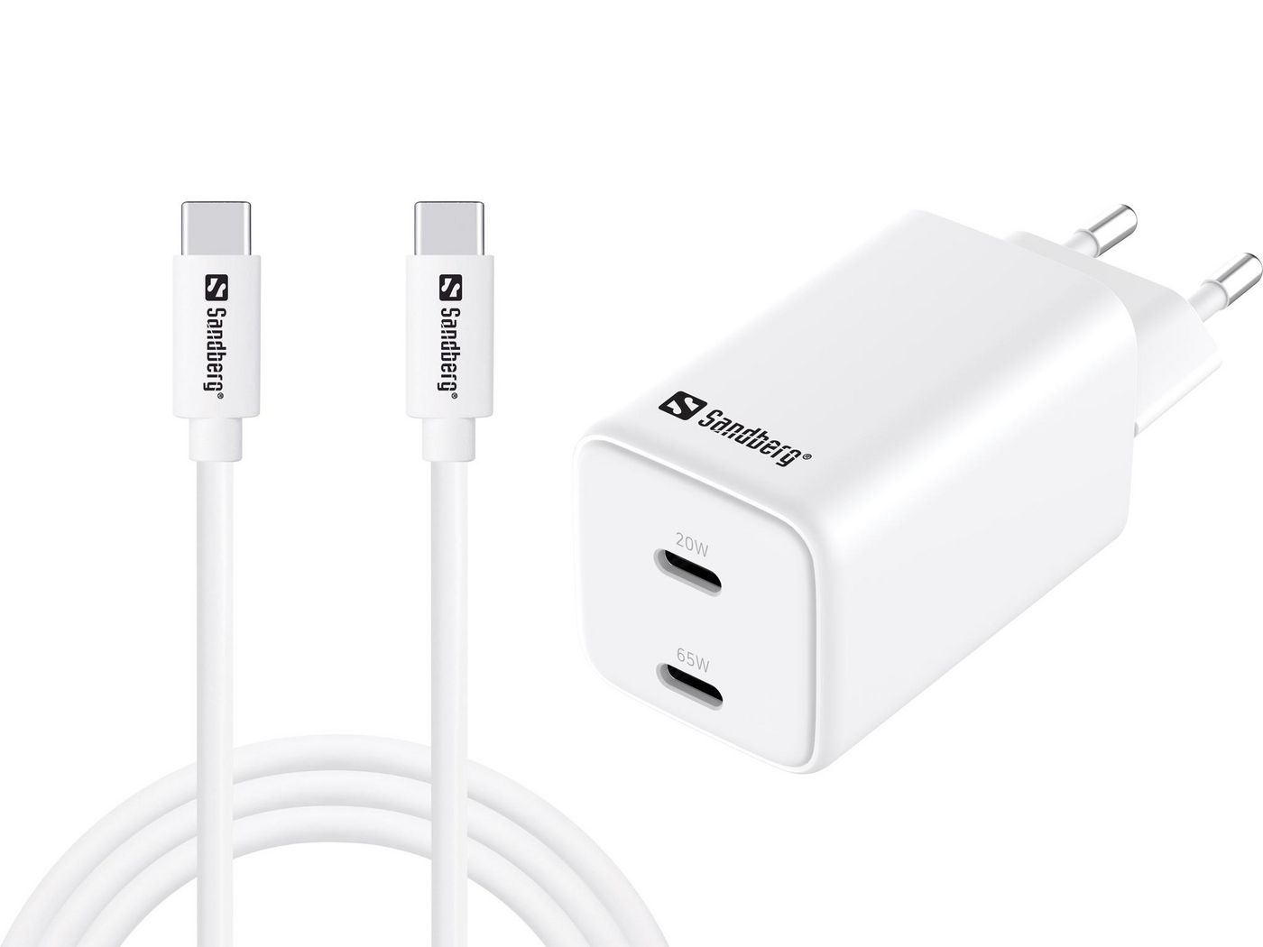 AC Charger USB-C PD65W EU 1.5M