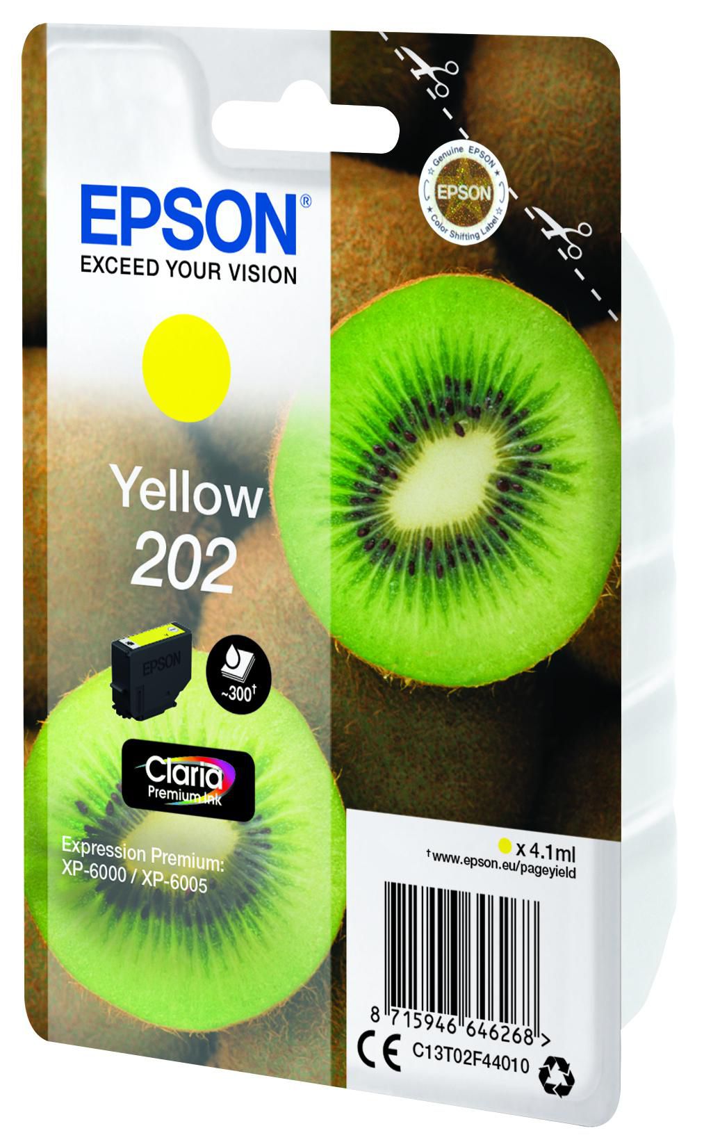 Singlepack Yellow 202