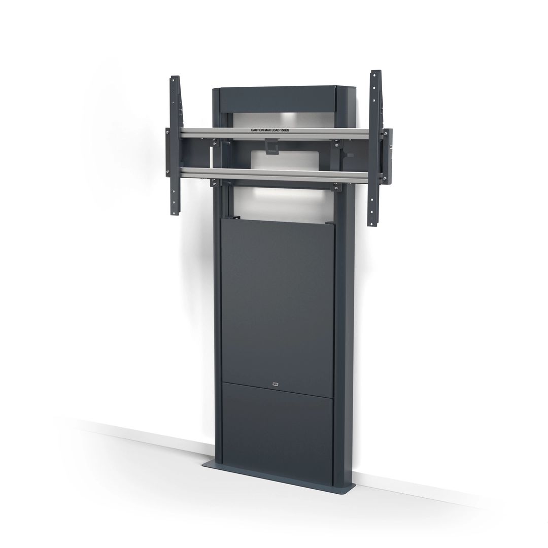 SMS New Presence Wall/Floor Display Stand. Display Size