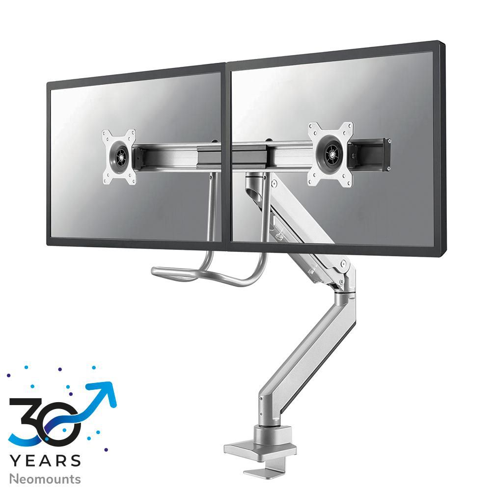 Neomounts NM-D775DXSILVER, Dual  Crossbar Monitor Arm