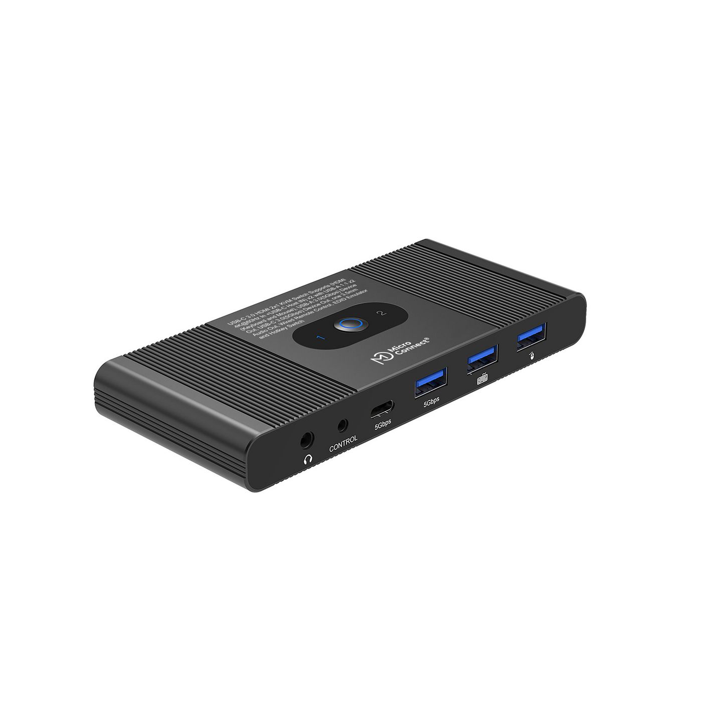 HDMI & USB-C KVM Switch 2-Port