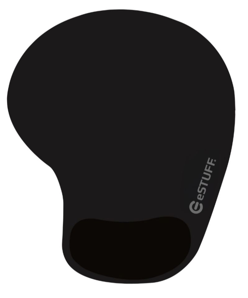 eSTUFF GLB215002 Mouse Pad Durable Non-Slip Surface Black 190x230mm