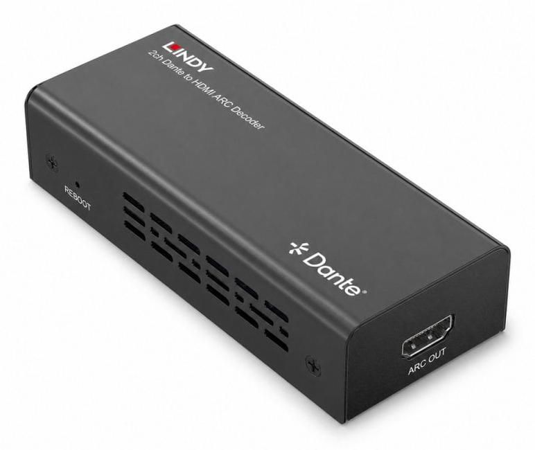 Lindy 2-Channel Dante to HDMI ARC