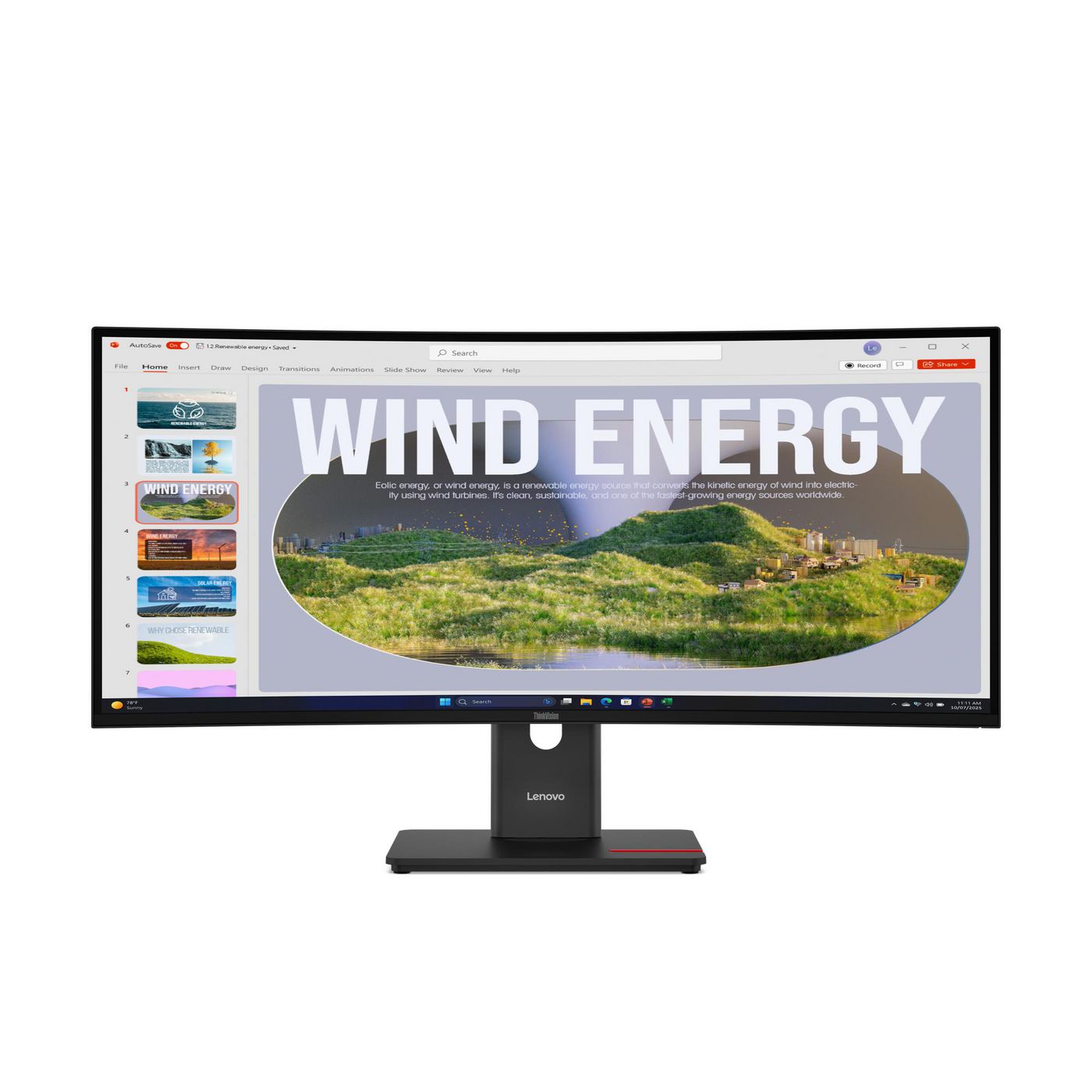 Thinkvision T34Wd-40 Monitor - 64AEZAR1EU