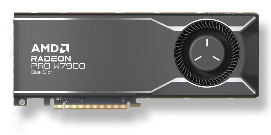 RADEON PRO W7900 48GB DUAL SLOT PCIE 4.0 3X DP M-DP 48GB GDDR6 - 100-300000169