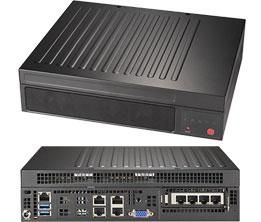 A+ Server E301-9D-8Cn4 Black - AS-E301-9D-8CN4