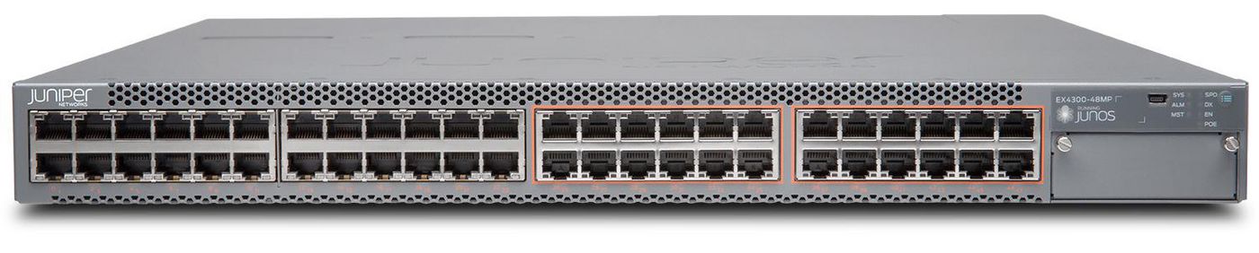 Network Switch Managed 10G - EX4300-48MP