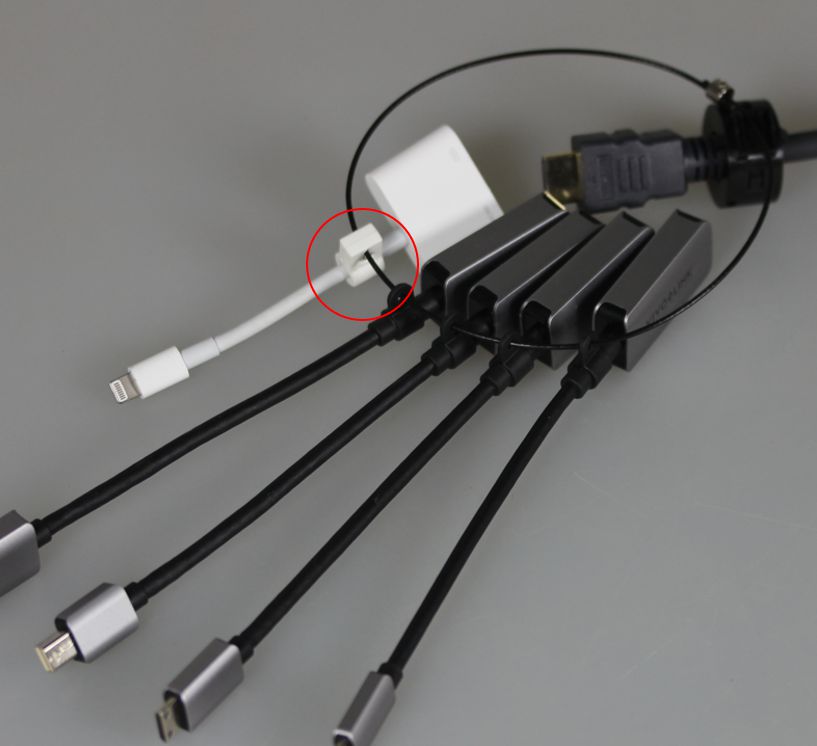 Clamp for adapters