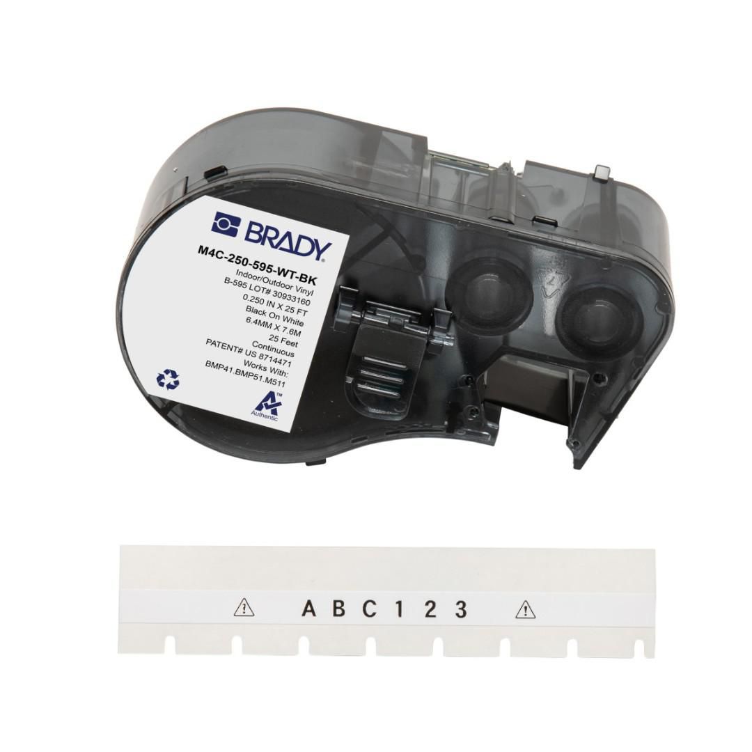 Brady BMP41/BMP51/BMP53/M511 Label Printer Tape