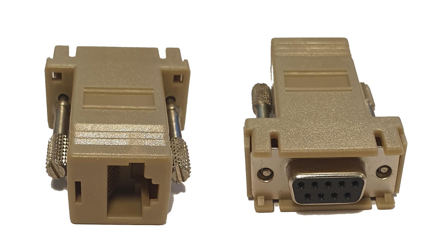 RS232 to RJ45 adapter