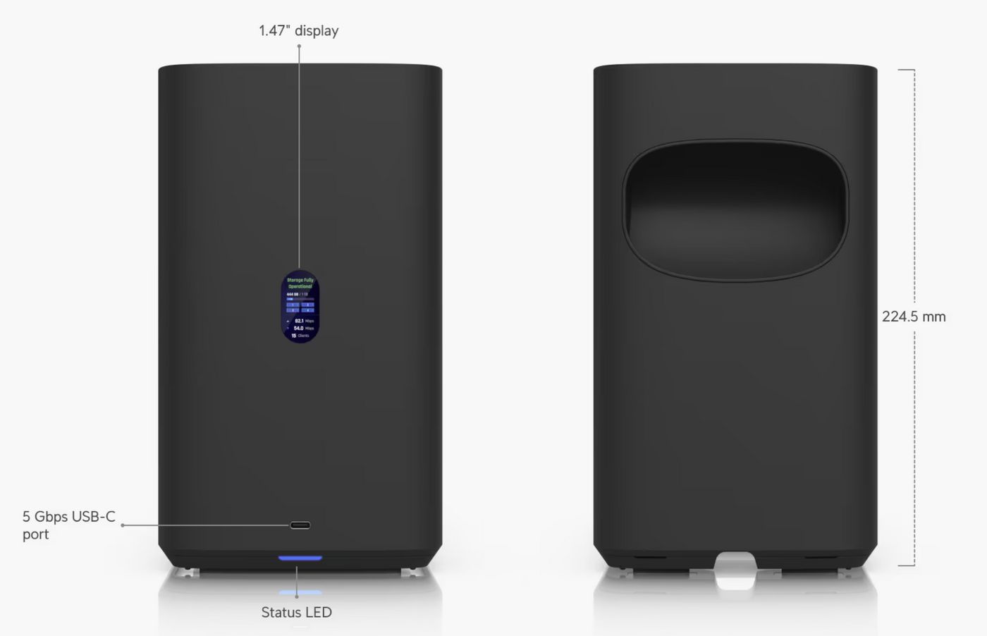Ubiquiti UniFi NAS 4-Port Black UNAS-4-B-EU