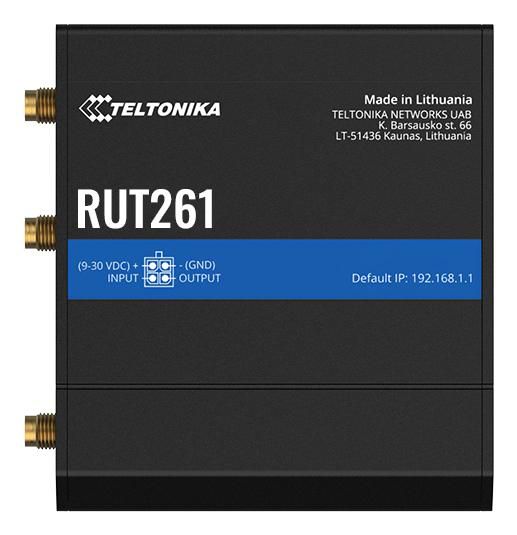 RUT261 (EU) WiFi/LTE 4G CAT6