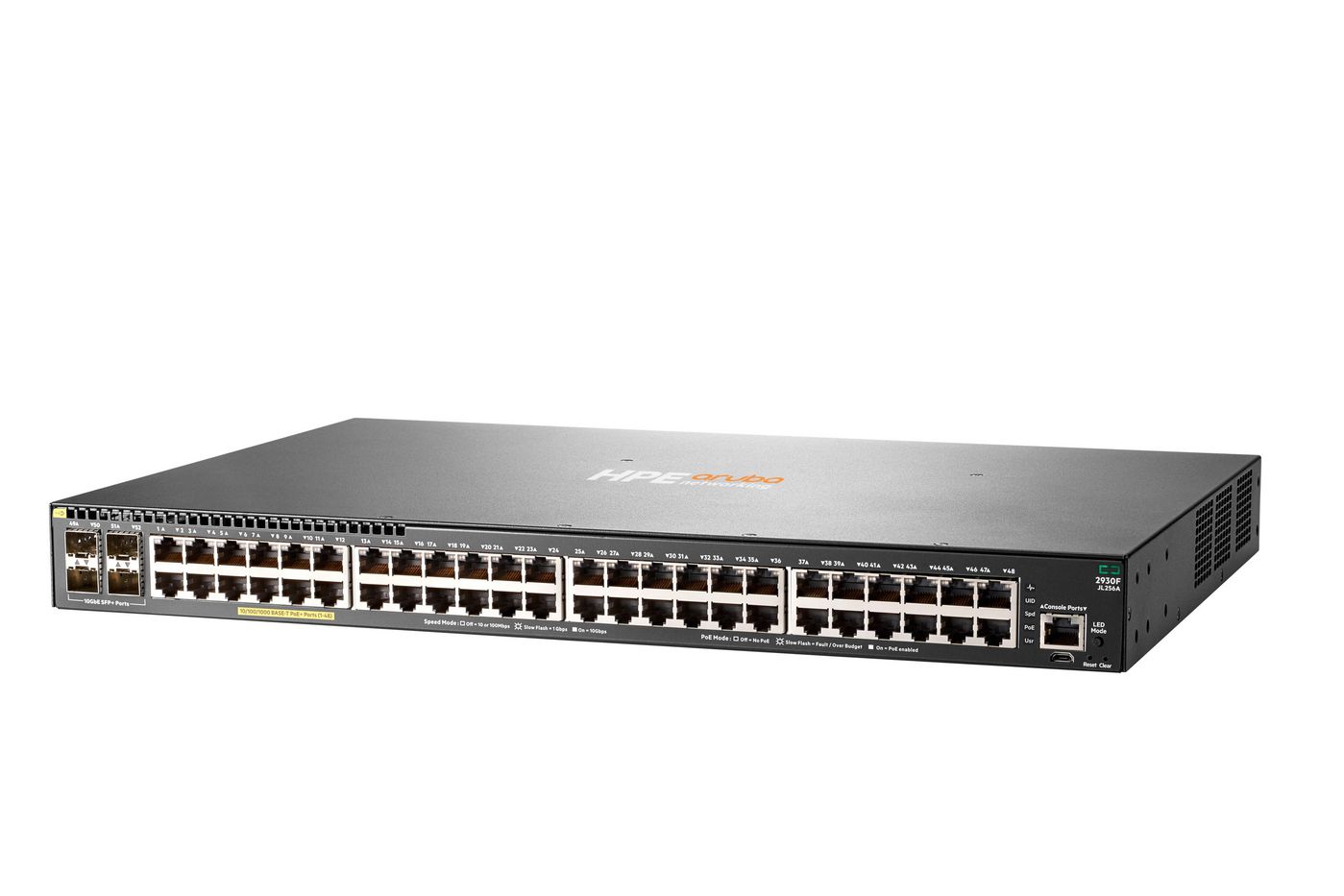 ARUBA 2930F 48G POE+ 4SFP
