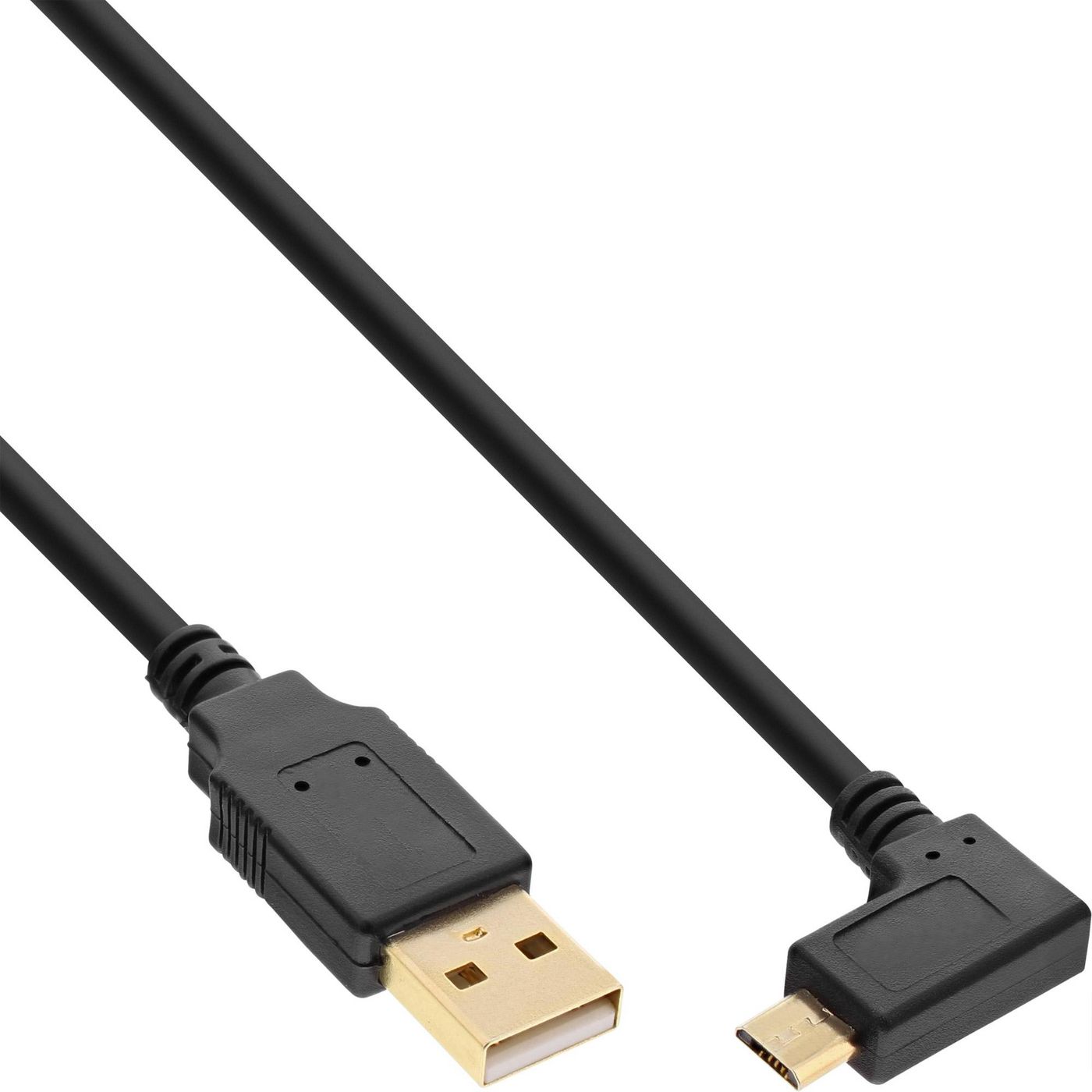 MicroConnect USB A to USB Micro B, Version 2.0, Black, 1.8m USB A -