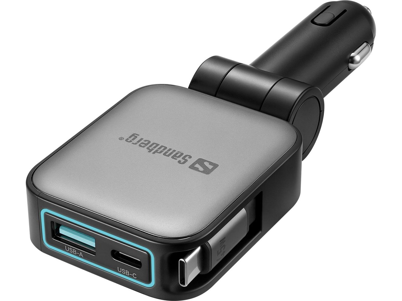 Car Charger 3in1 72W FlexCable