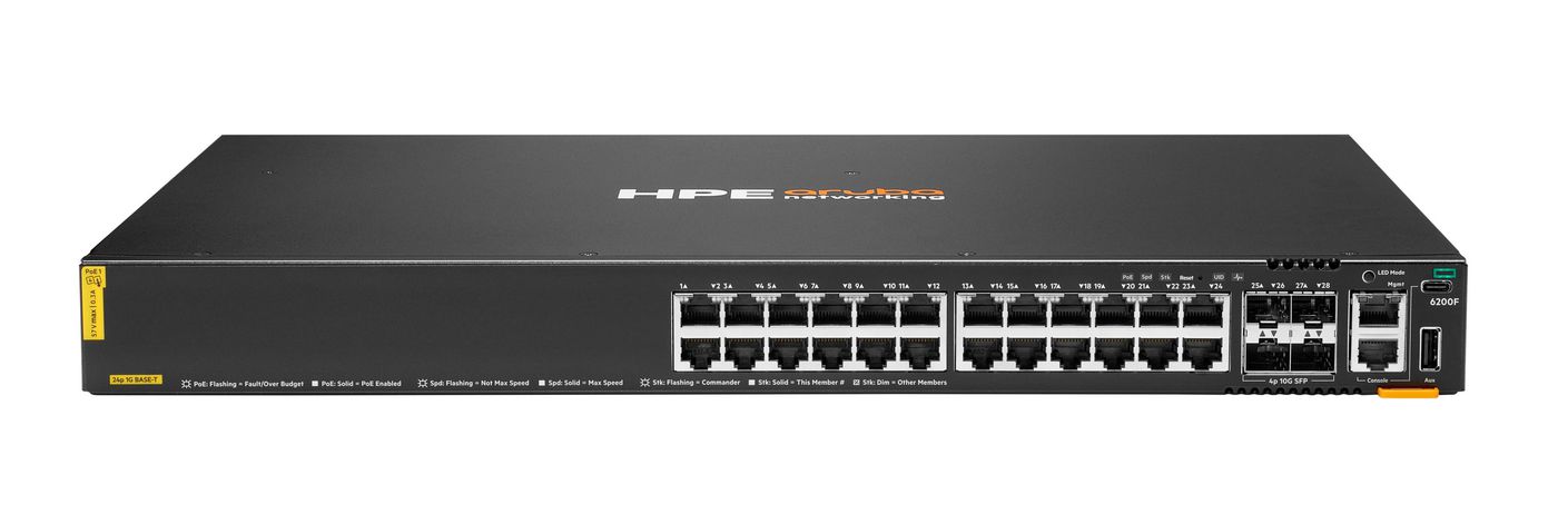 Aruba Cx 6200F 24G Class-4