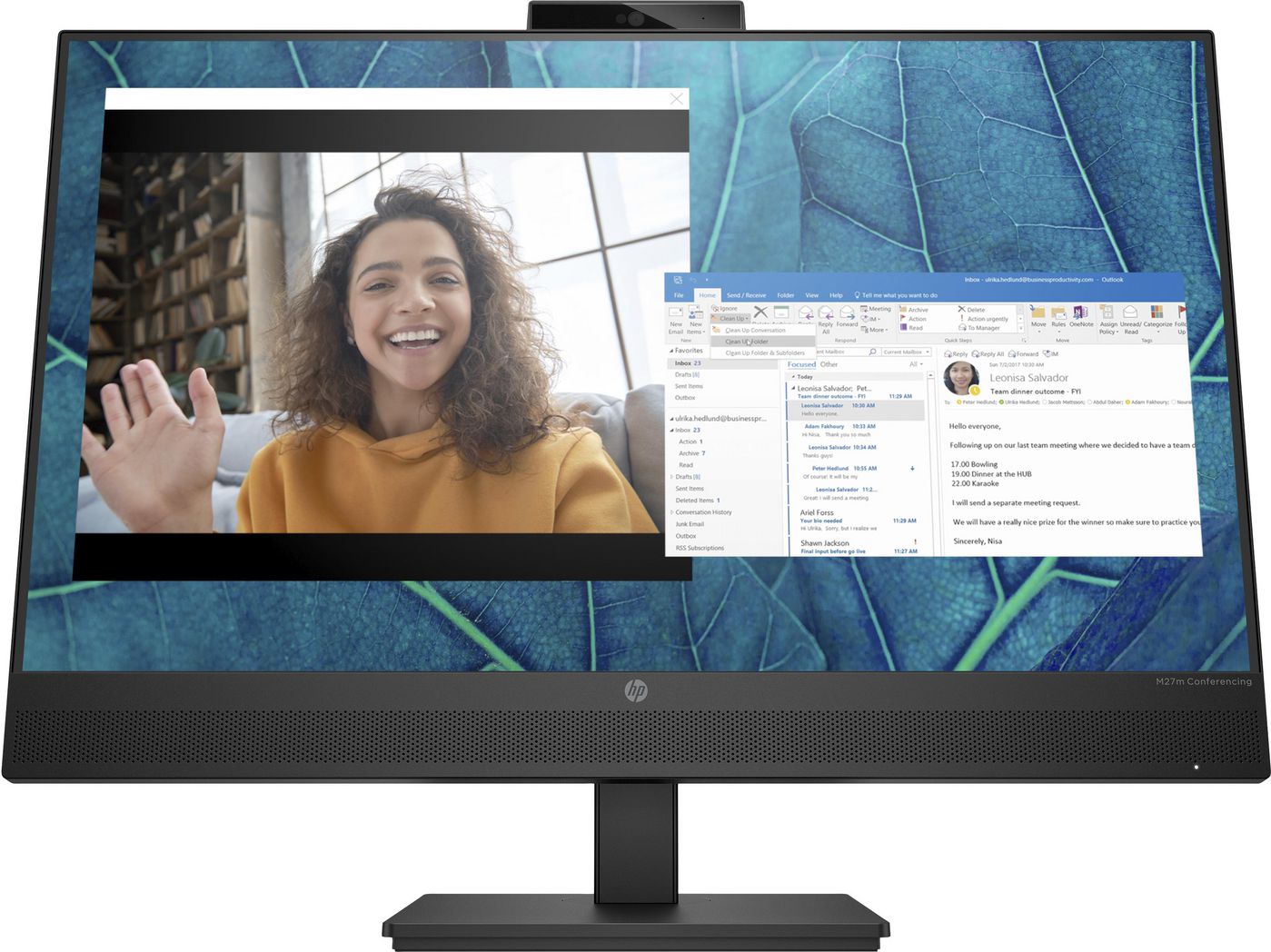 HP M27M Computer Monitor 68.6