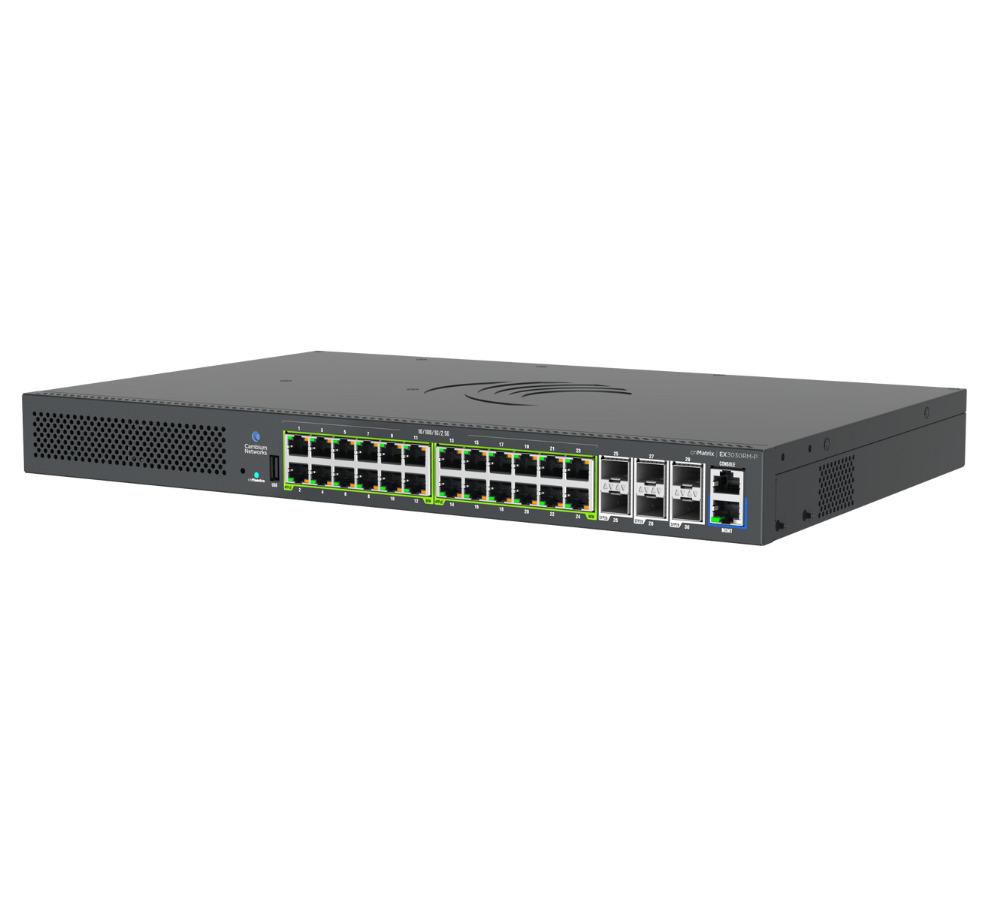 Cambium Networks cnMatrix EX3030RM-P, Intelligent Ethernet Switch,