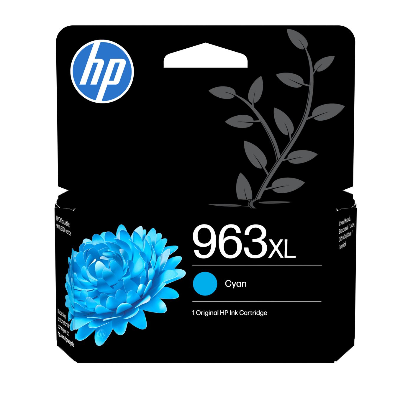 HP 963XL High Yield Cyan Ink