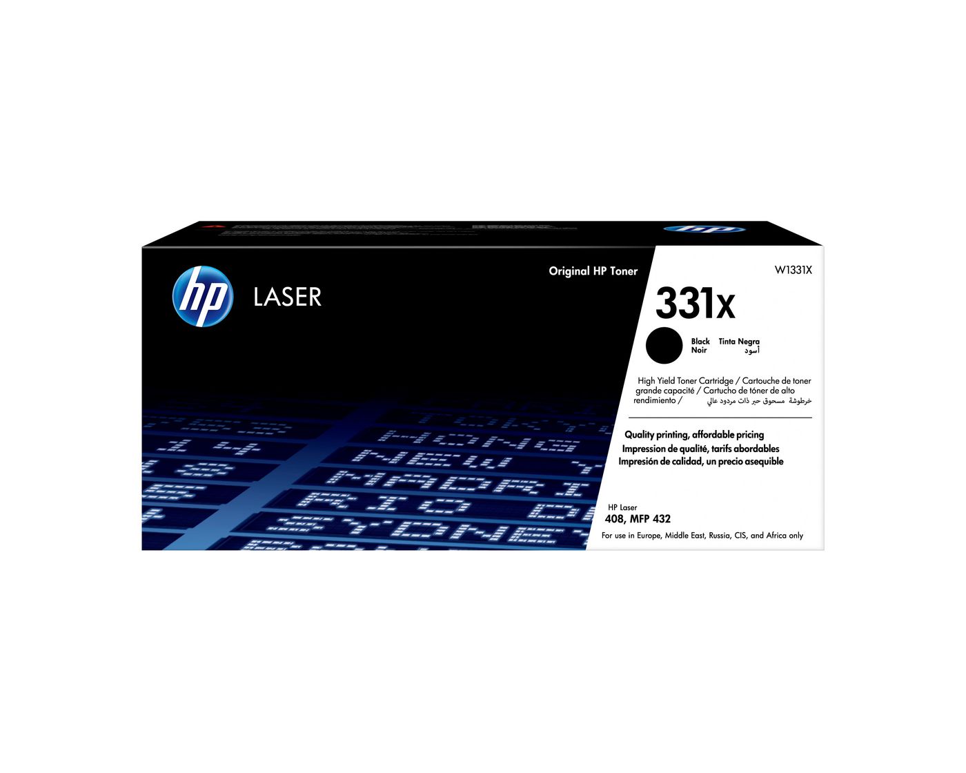 HP 331X High Yield Black Original Laser Toner