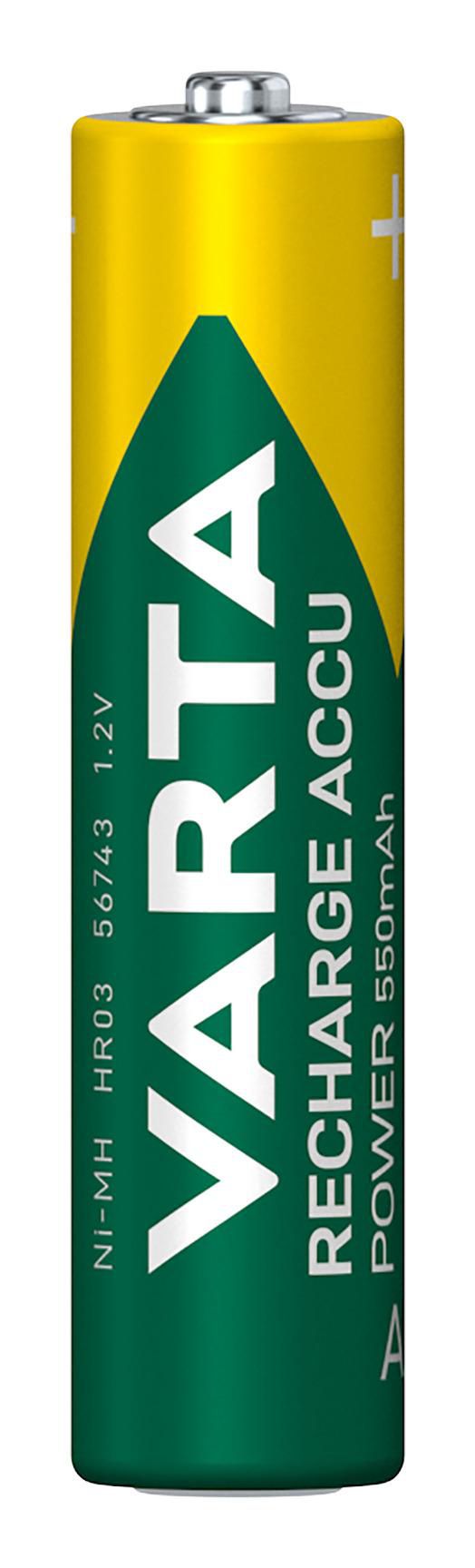 Varta Ready2Use Hr03 4Pcs  Rechargeable Battery