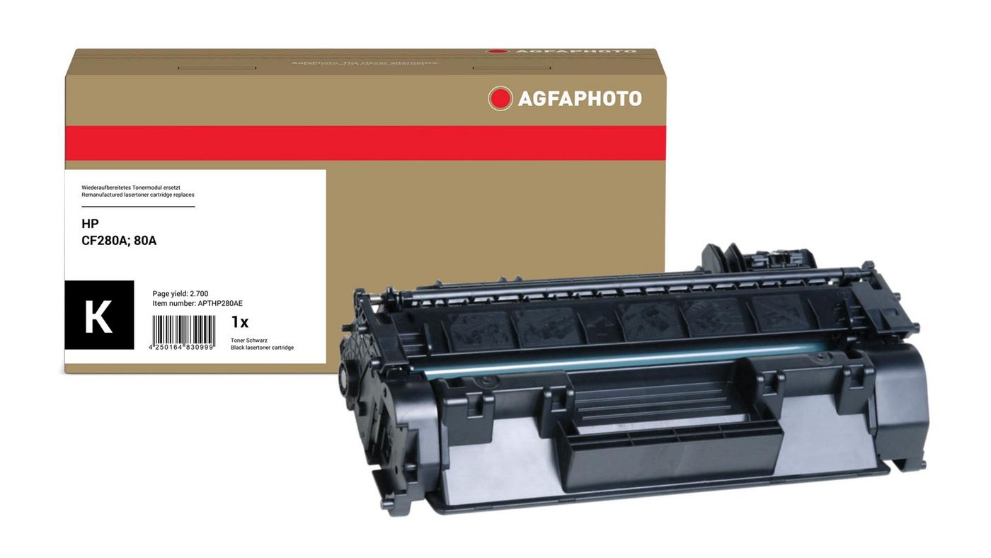AgfaPhoto Toner BK, rpl CF280A Pages