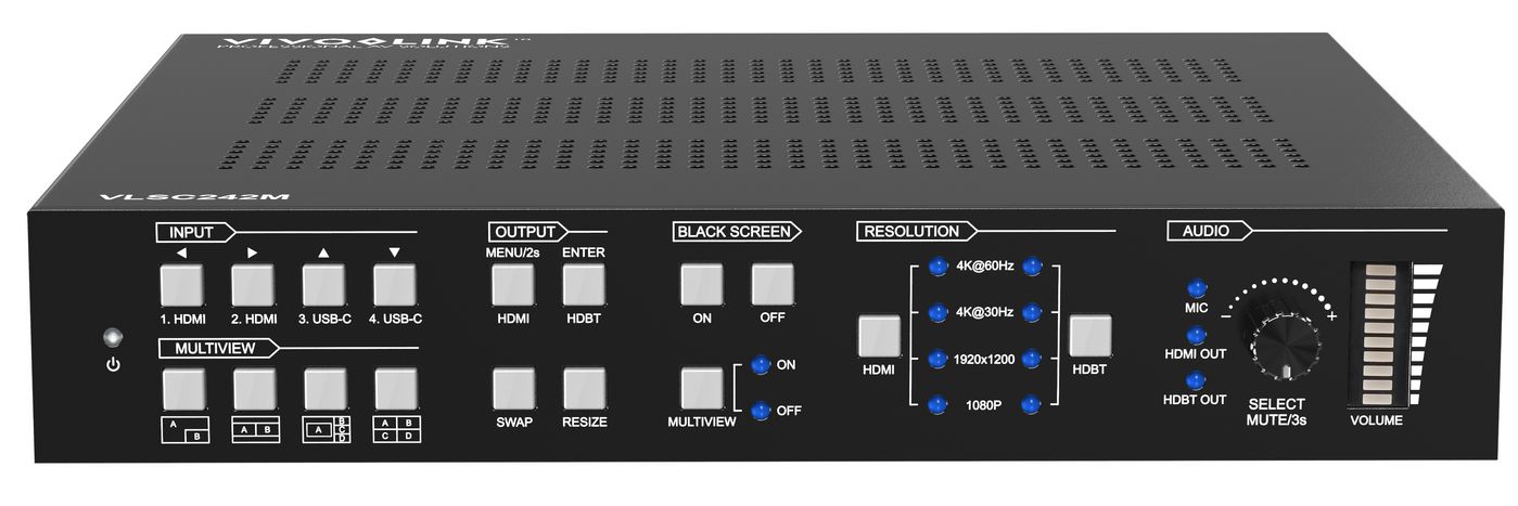 4x2 Seamless KVM Switcher