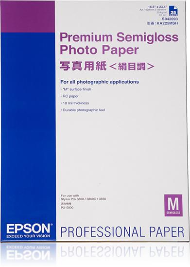 EPSON Fotopapier premium semigloss A2