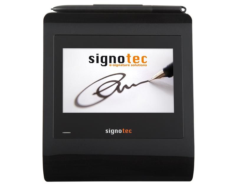 SIGNOTEC Pad Gamma - Unterschriften Terminal mit Farbdisplay und ERT