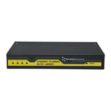 Brainboxes ES-701 Ethernet 4 Port RS232 