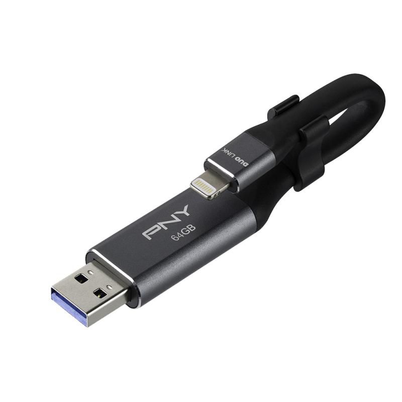 PNY P-FDI64GLA02GC-RB Flash USB 3.0 64GB Duo-Li 