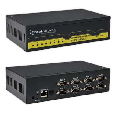 Brainboxes ES-279 Ethernet 8 Port RS232 