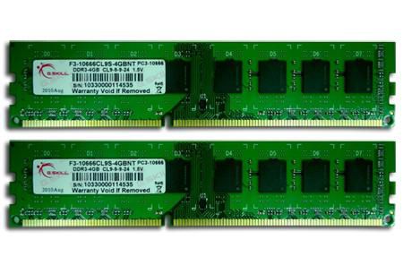 GSkill F3-10600CL9D-8GBNT 8GB DDR3 DIMM 