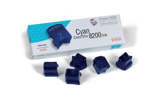 XEROX ColorStix Phaser 8200 5 Cyan feste Tinten