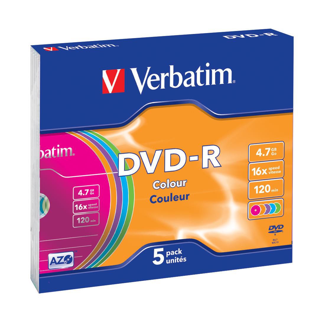 Verbatim 43557 DVD-R, General, 16X, 4.7GB 