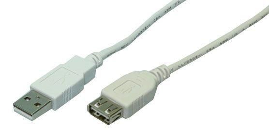 LogiLink CU0010 USB A - A MaFe 2.00m  grey 