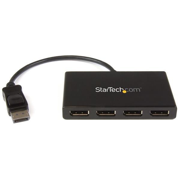 STARTECH.COM StartTech.com MST Hub - DisplayPort auf 4x Displayport - Multi Stream Transport Hub