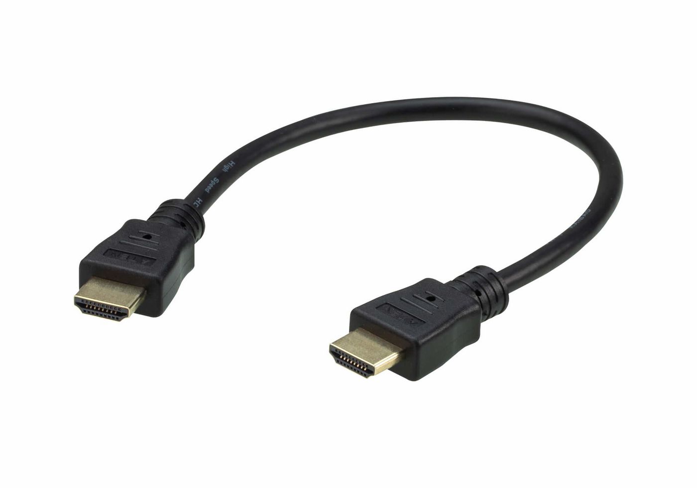 ATEN 2L-7DA3H - Highspeed mit Ethernet HDMI mit Ethernetkabel - HDMI (M) bis HDMI (M) - 30 cm