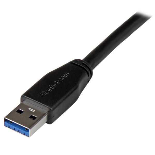 STARTECH.COM 10m Aktives USB 3.0 USB-A auf USB-B Kabel - USB A zu USB B Anschlusskabel - USB 3.1 Gen