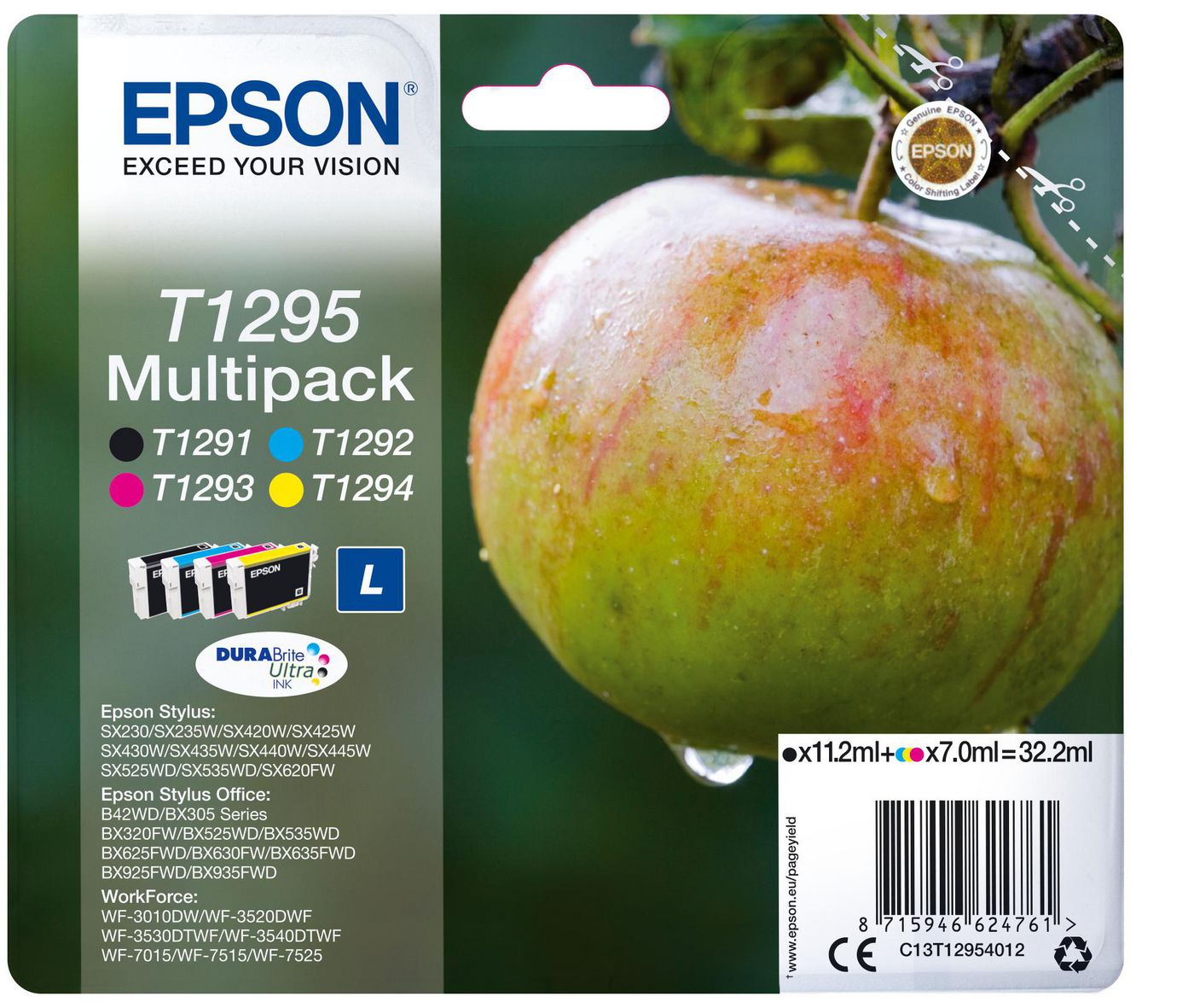 Epson Ink T1295 C13T12954012 Multipa 