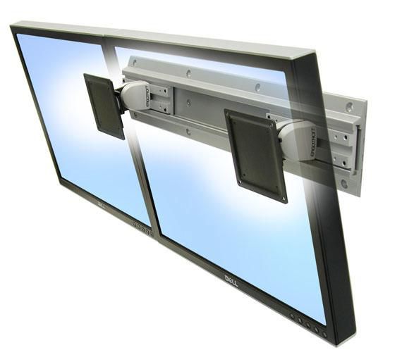 Ergotron 28-514-800 Neoflex Dual LCD Wallmallmount 