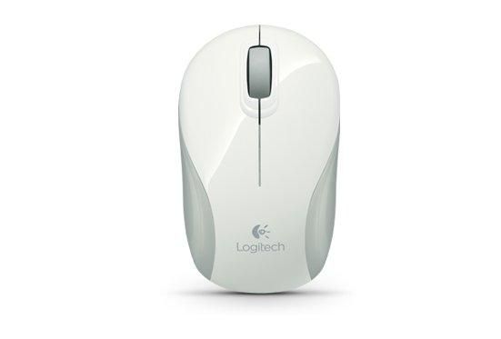 Logitech 910-002740 M187 Mini Mouse, White 