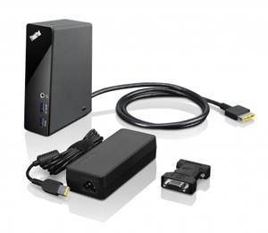 Docking Station ThinkPad OneLink Pro Dock USB 3.0 - 4x USB 3.0 / 2x USB 2.0 / Gigabit Ethernet / DP / DVI - 90W AC Power adapter Denmark