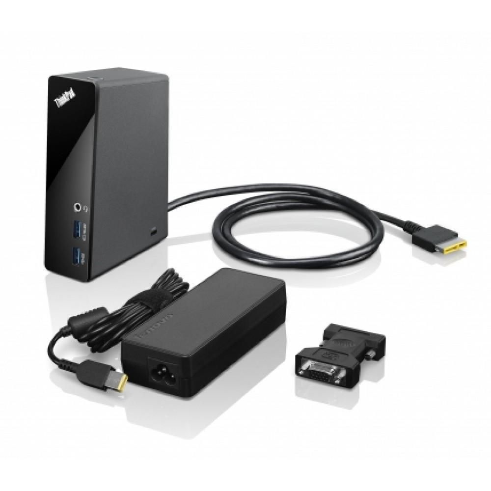 Docking Station ThinkPad OneLink Pro Dock USB 3.0 - 4x USB 3.0 / 2x USB 2.0 / Gigabit Ethernet / DP / DVI - 90W AC Power adapter Eu