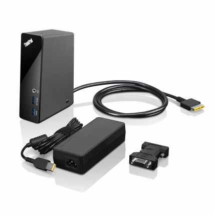 Docking Station ThinkPad OneLink Pro Dock USB 3.0 - 4x USB 3.0 / 2x USB 2.0 / Gigabit Ethernet / DP / DVI - 90W AC Power adapter Italy