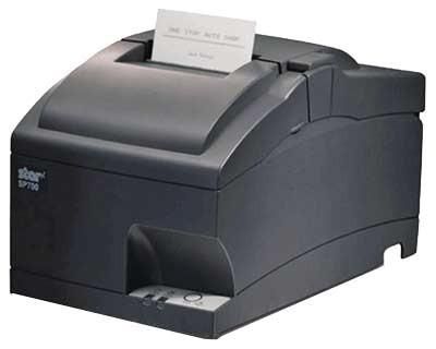 STAR STR SP700 SERIES High speed, clam-shell 9-pin matrix receipt printer - tear-bar serial grey (39