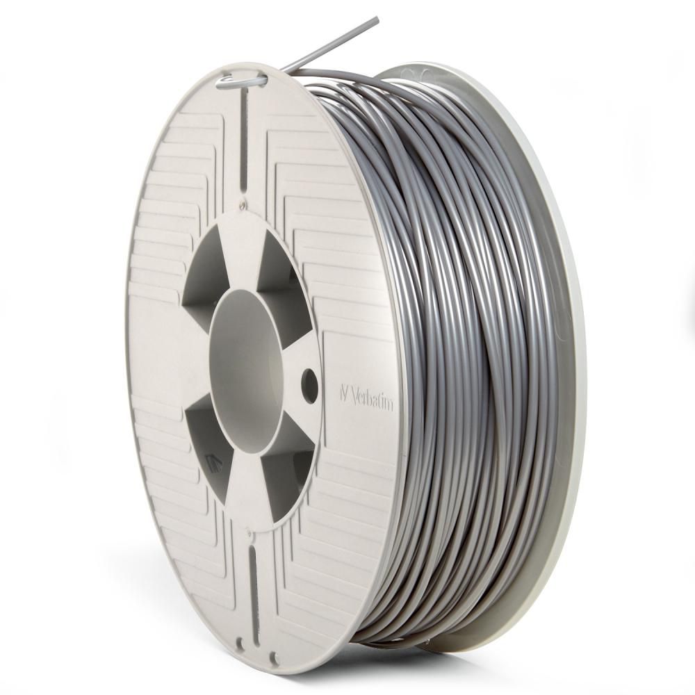 PLA 3D Filament, Silver/Metal