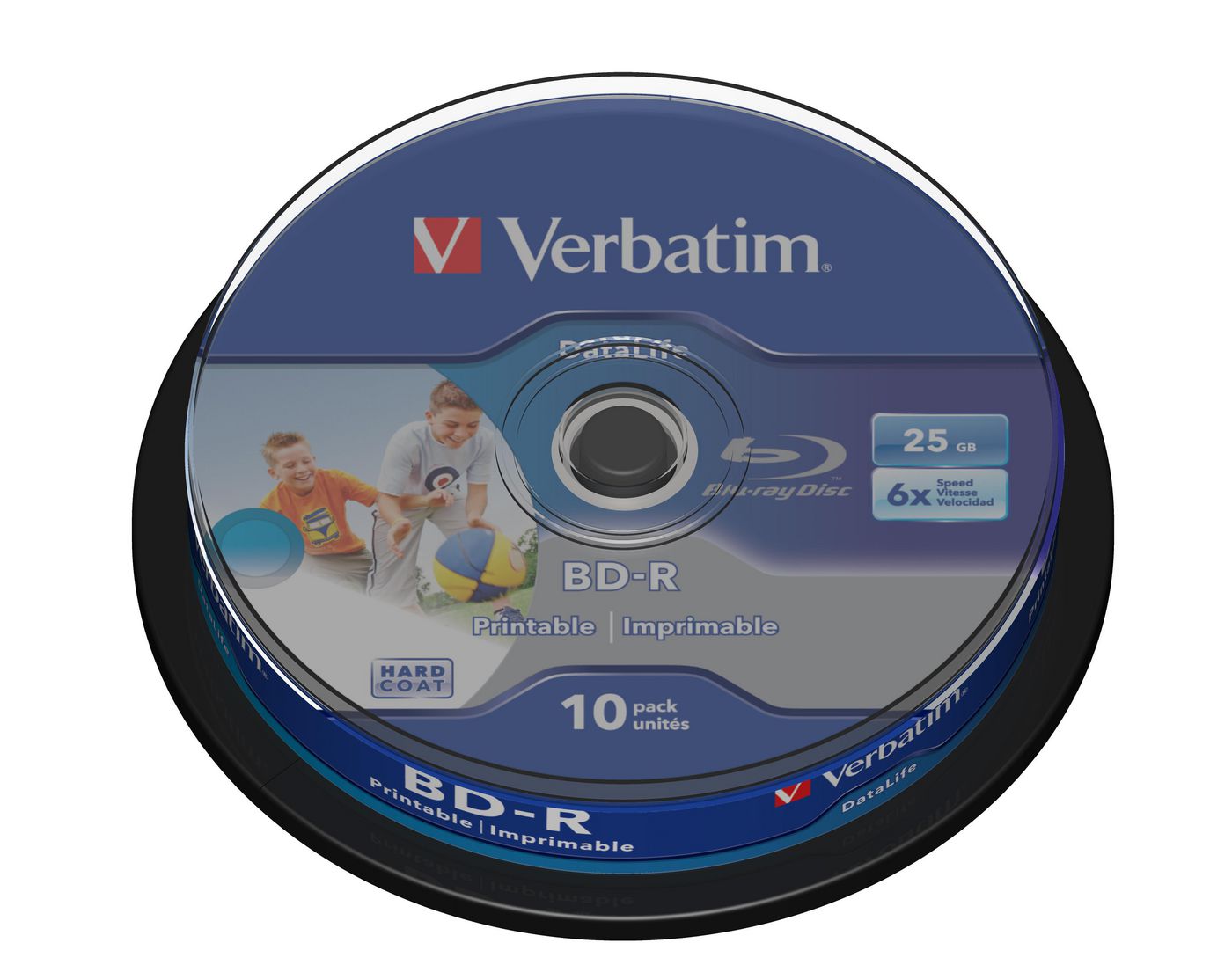 Verbatim 43804 BD-R SL DATALIFE 25GB 6X 