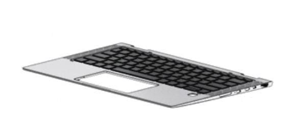 HP I SPS-TOPCOVER W/KYBD BL EURO